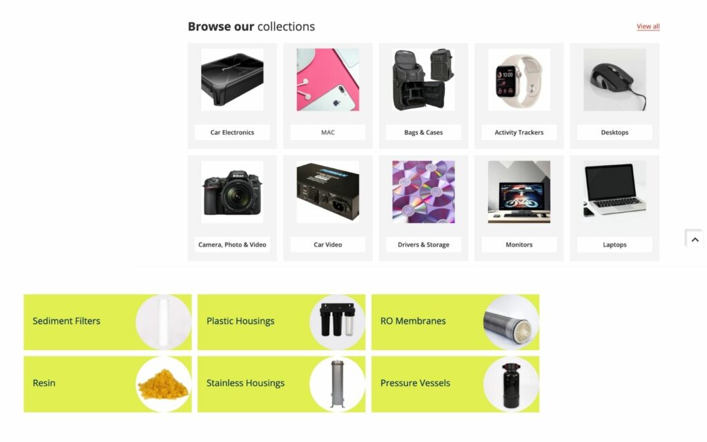 collection lists charge theme