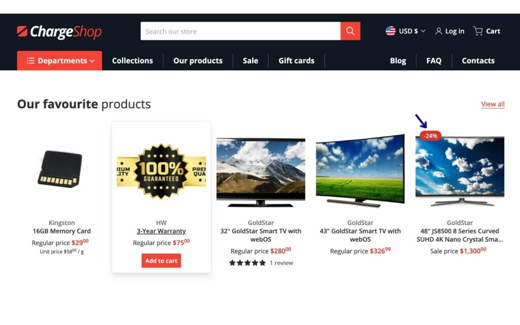 product labels charge theme