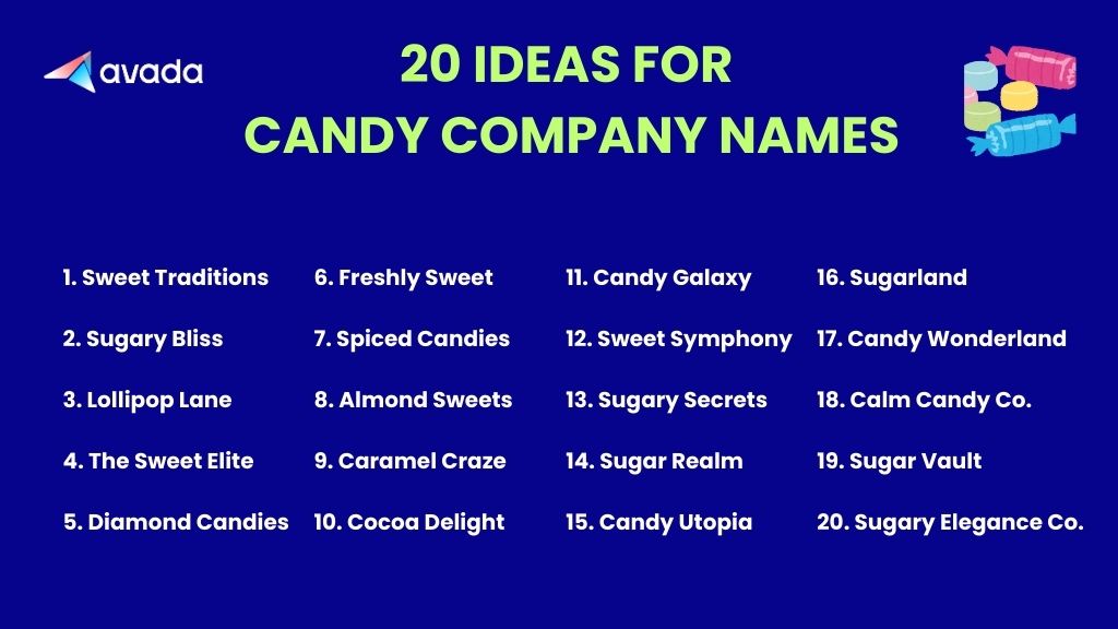 Candy Company Names