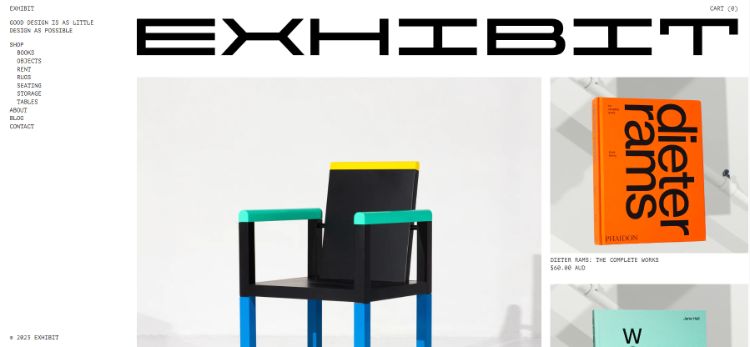Exhibit Shopify Theme