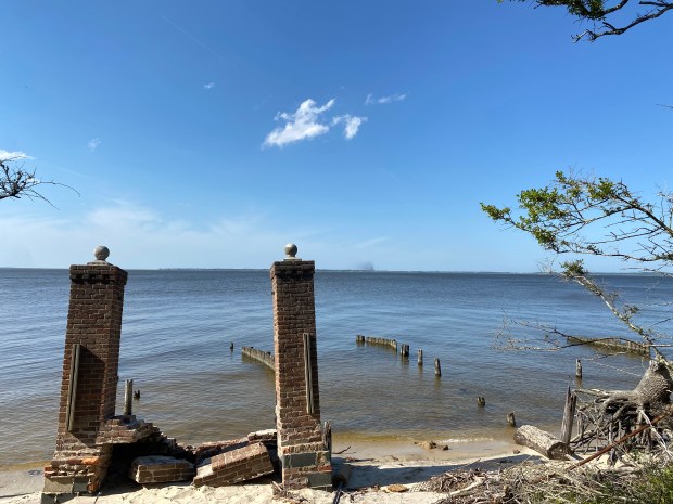 An archaeological dig on Roanoke Island pinpoints the first contact between Natives and early English explorers. Photo by Kari Pugh/Staff