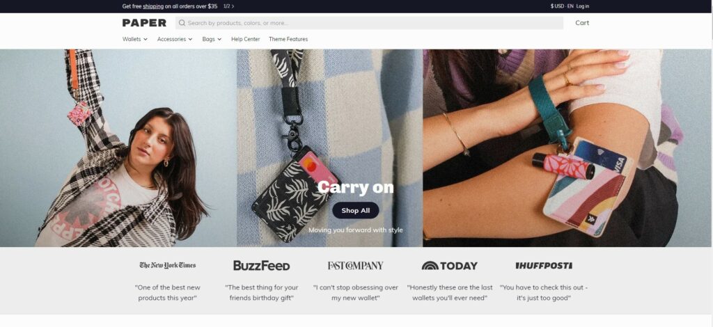 paper shopify theme