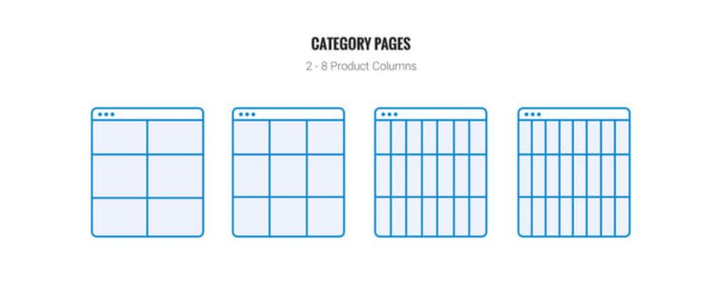 Fluid Product Grid 2 – 8 Columns