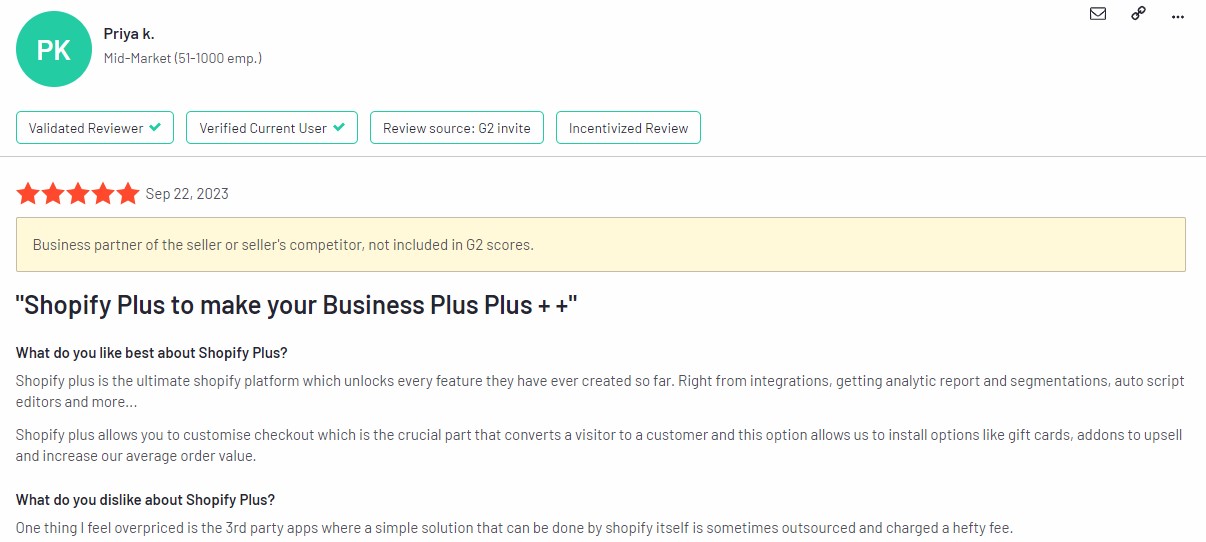 shopify plus users