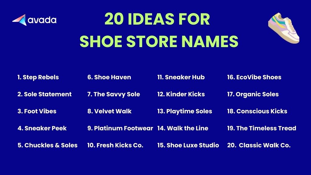 Shoe Store Names