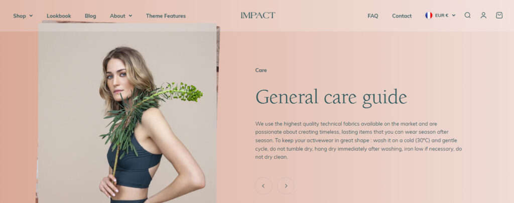 impact shopify themes for candle business