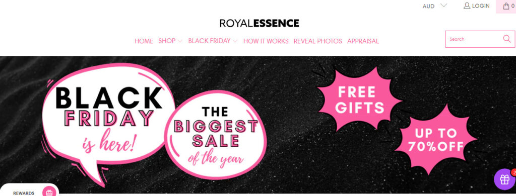 royal essence shopify candle business