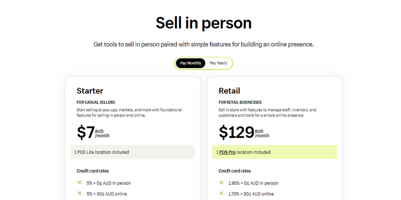 Shopify’s POS options