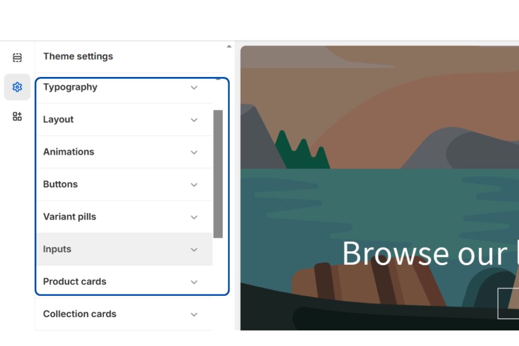 Customize the Shopify Studio Theme 8