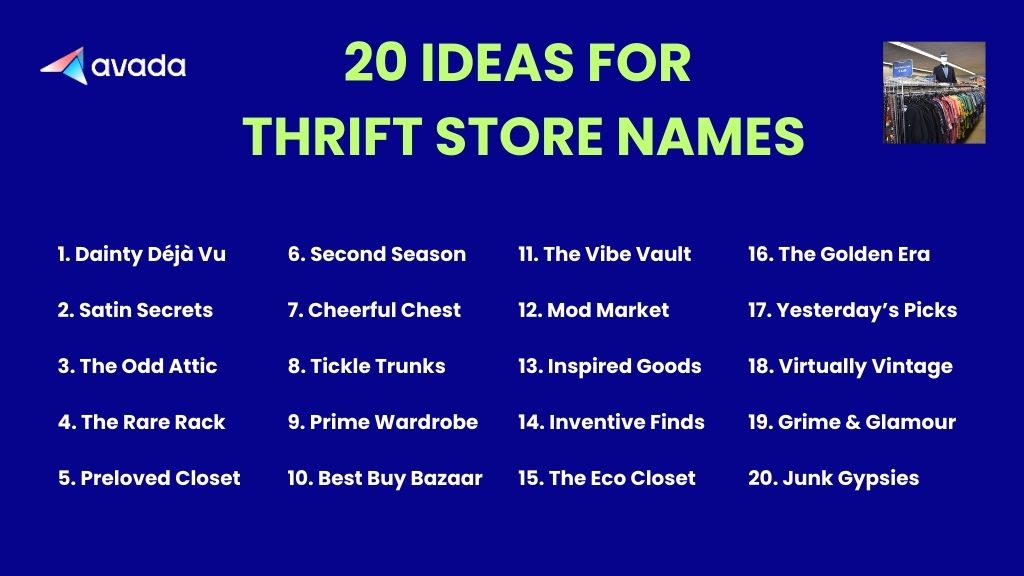 Thrift Store Names