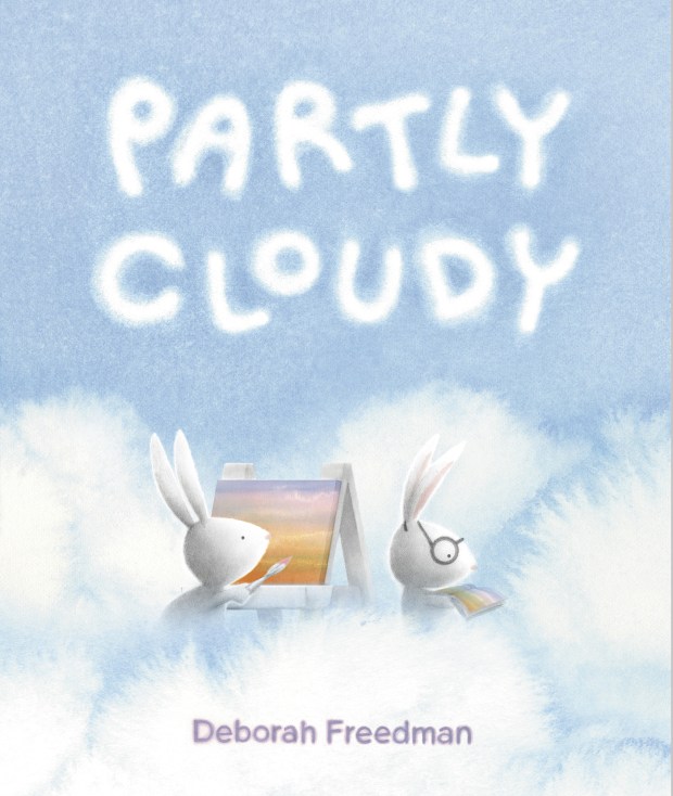 "Partly Cloudy" by Deborah Freedman. (Viking)