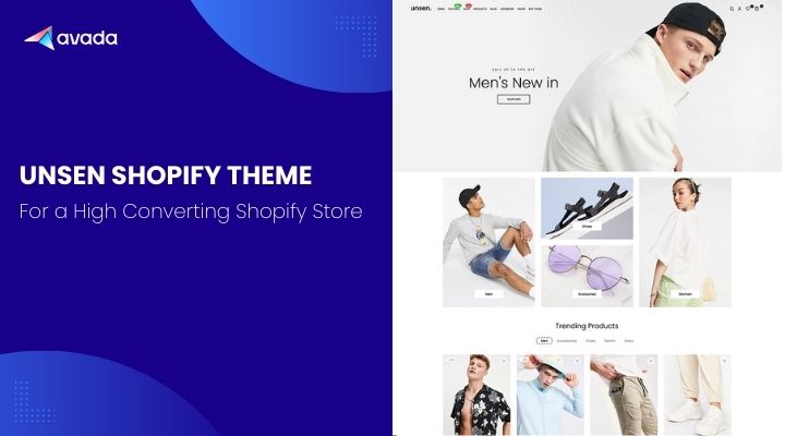 Unsen Shopify Theme for a High Converting Shopify Store