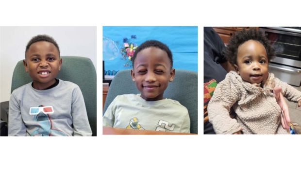 Police issued an Amber Alert for Zayin Plummer, Zayir Plummer and Za'riyah Plummer on Aug. 15, 2024. (Photos courtesy of Virginia State Police)