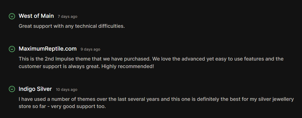 theme shopify premium Customer Reviews